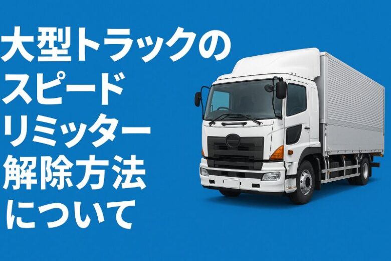 大型トラック スピードリミッター解除方法
