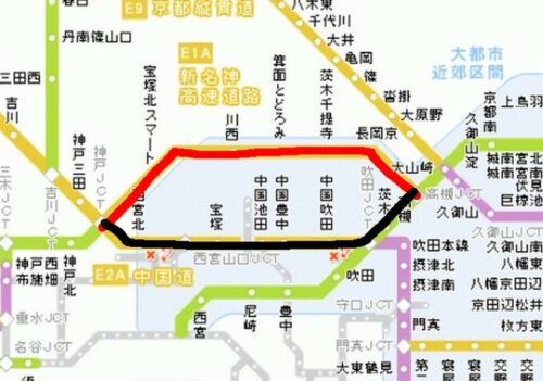 新名神と中国道の違い