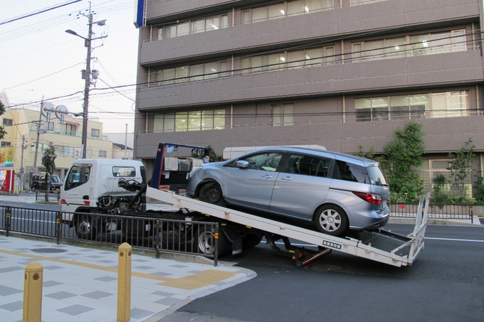 レッカー車きつい