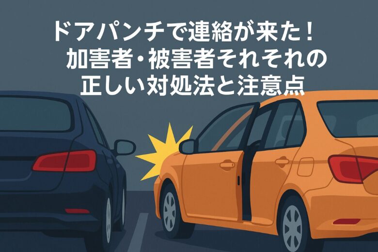 ドアパンチ連絡きた