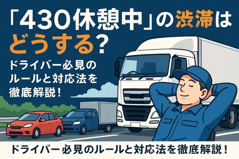 430休憩 渋滞