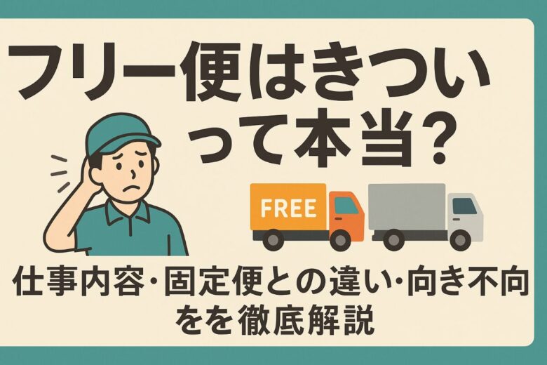 フリー便 きつい
