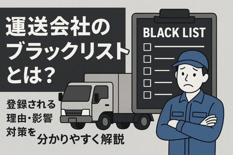 運送会社 ブラックリスト
