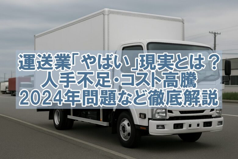 運送業やばい